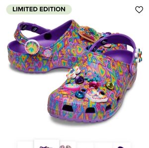 NWT Lisa frank crocs